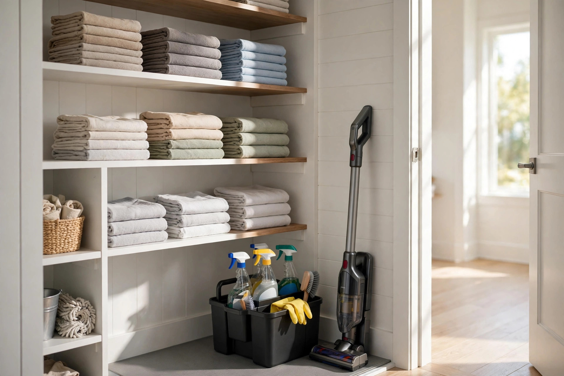 Cleaning Supplies Organization: Closet, Caddy & Small-Space Setups