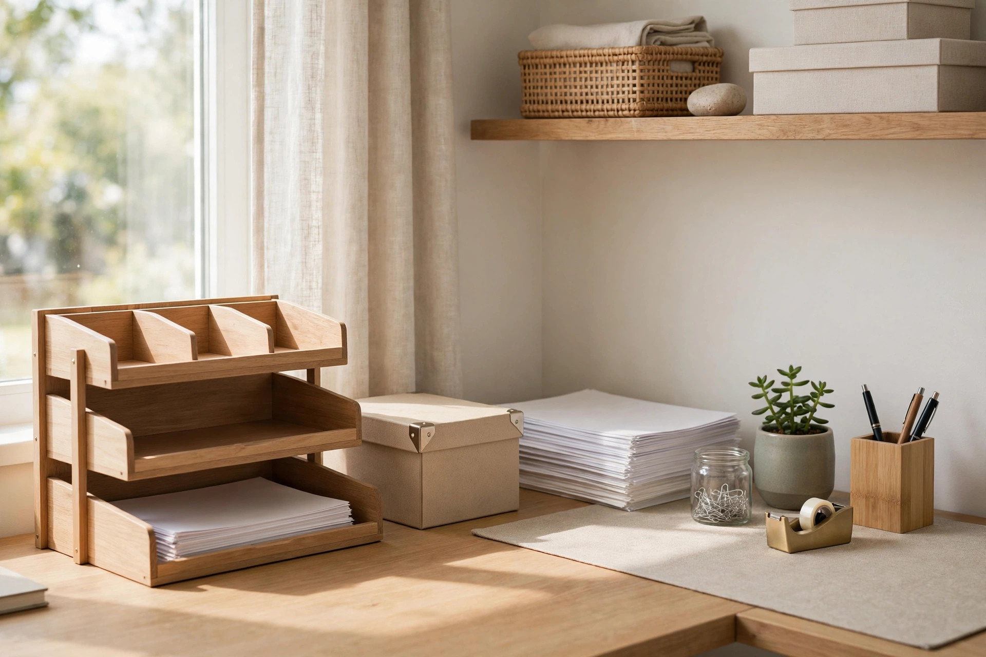 A Simple System for Paper Clutter: Mail, Documents & Household Paperwork