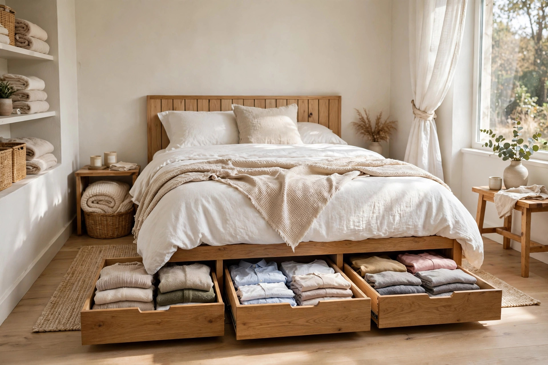 Under-Bed Storage Ideas for Small Bedrooms